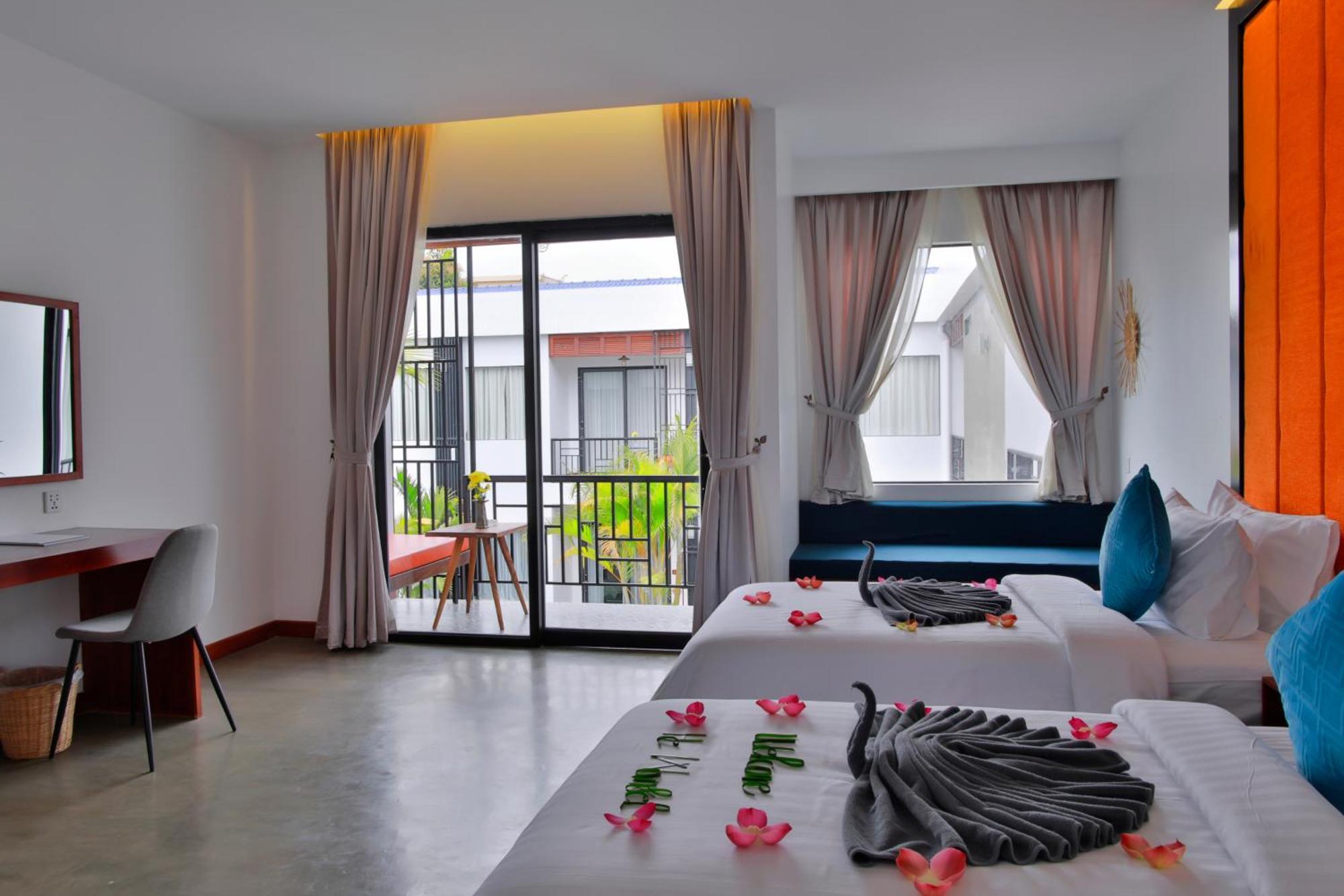 วีฮา รีทรีต โฮเต็ล แอนด์ สปา Hotel เสียมราฐ ภายนอก รูปภาพ
